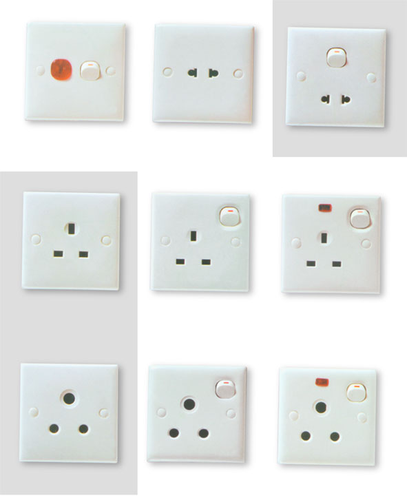 wall switch and socket