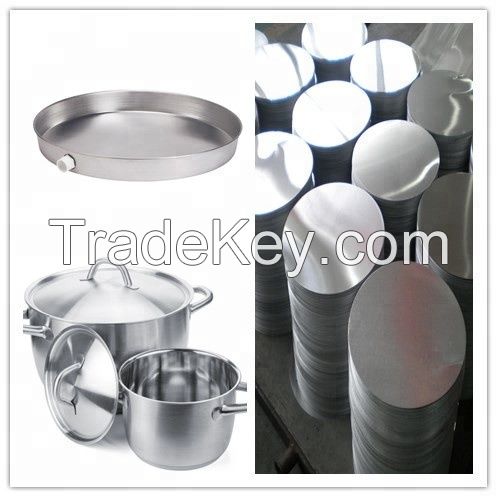 High quality mill finished aluminium circle 1050, 3003 for cookware