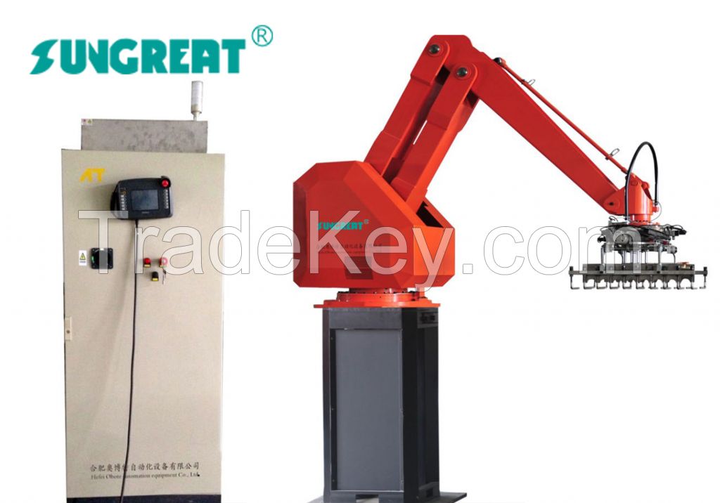 automatic palletizing robot, industrial palletizing robot 