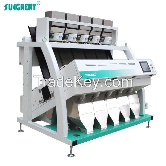 ccd camera color sorter with spare parts ejectors