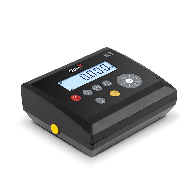 Weighing indicator K3 with rechargeable battery and LCD display