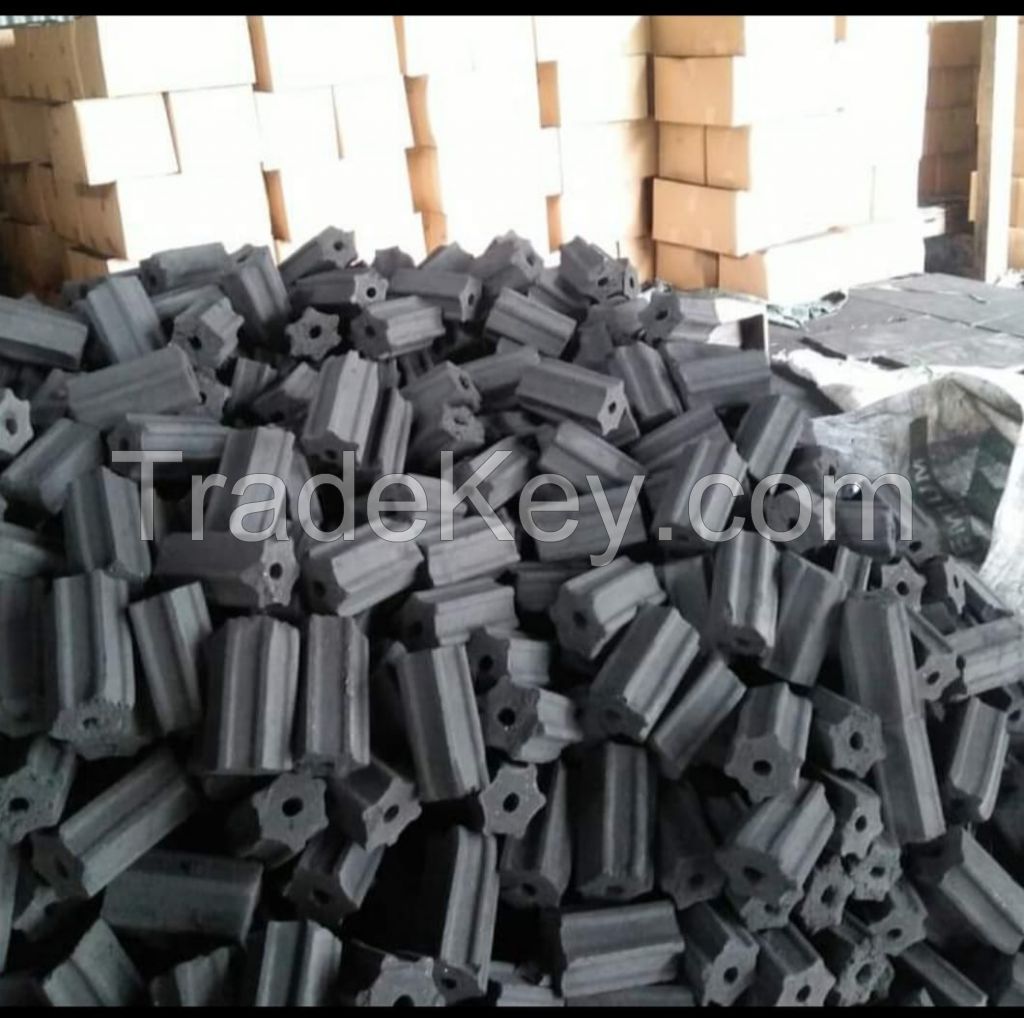 Hexagonal Briquettes Charcoal