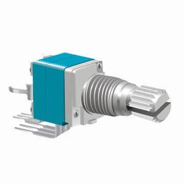 9m Insert-molding Metal Shaft Potentiometer, Various Specifications are Available