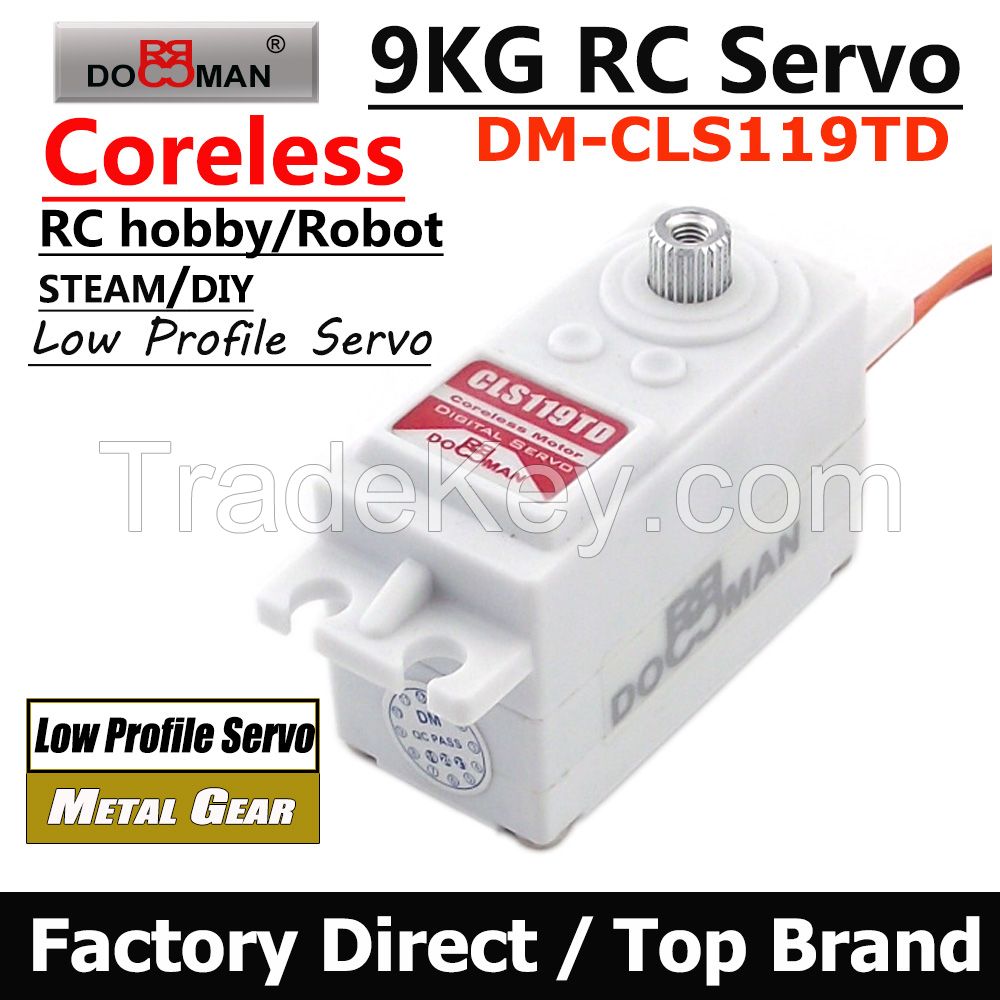 Cls119td Metal Gear Low Profile 9kg Rc Servo