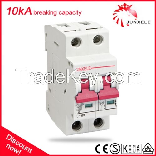 10kA 6kA MCB SAA SEMKO KEMA circuit breaker