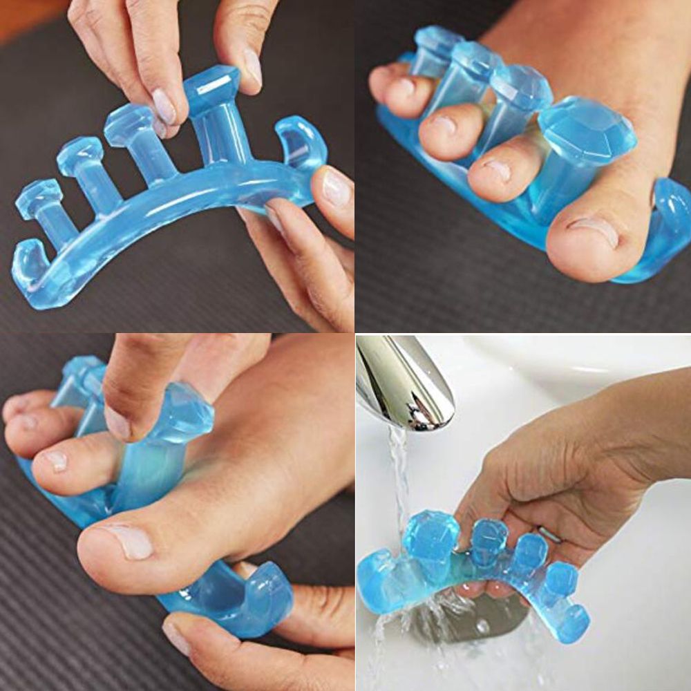 Gel Toe Stretcher & Toe Separator - For Fighting Bunions, Hammer Toes    HT135