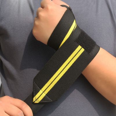 Adjustable 18.5"" Weight Lifting Training Wrist Wrap Straps Bands Support Braces Wraps Belt Protector for Weightlifting Powerlifting Bodybuilding PA004
