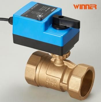 DC control ball valve