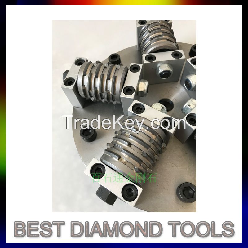 diamond bush hammer plate tools