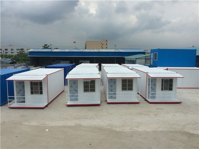 Welded Customized Steel Structure Shipping Container House