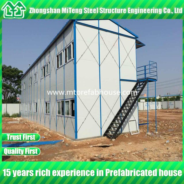 Low Cost Prefab House Kits Two Storey Prefabricated Modular House for Office or Domitory