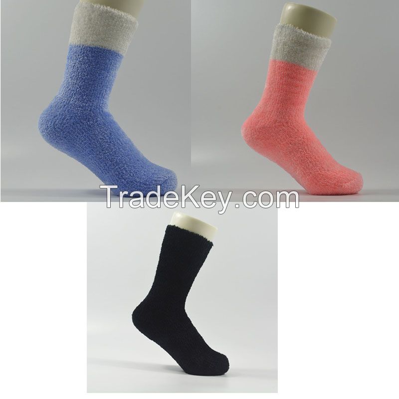 Marshmallow crew socks, TC socks, Chenille crew socks, Centipede crew socks, Polyester socks, winter socks