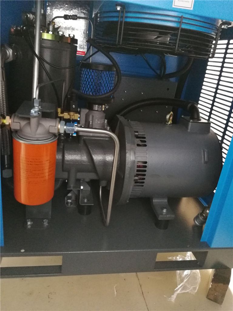 3 PHASE 10HP 7.5KW 0.8MPA ELECTRIC MOTOR DIRECT DRIVEN SCREW AIR COMPRESSOR BRAND KAISHAN