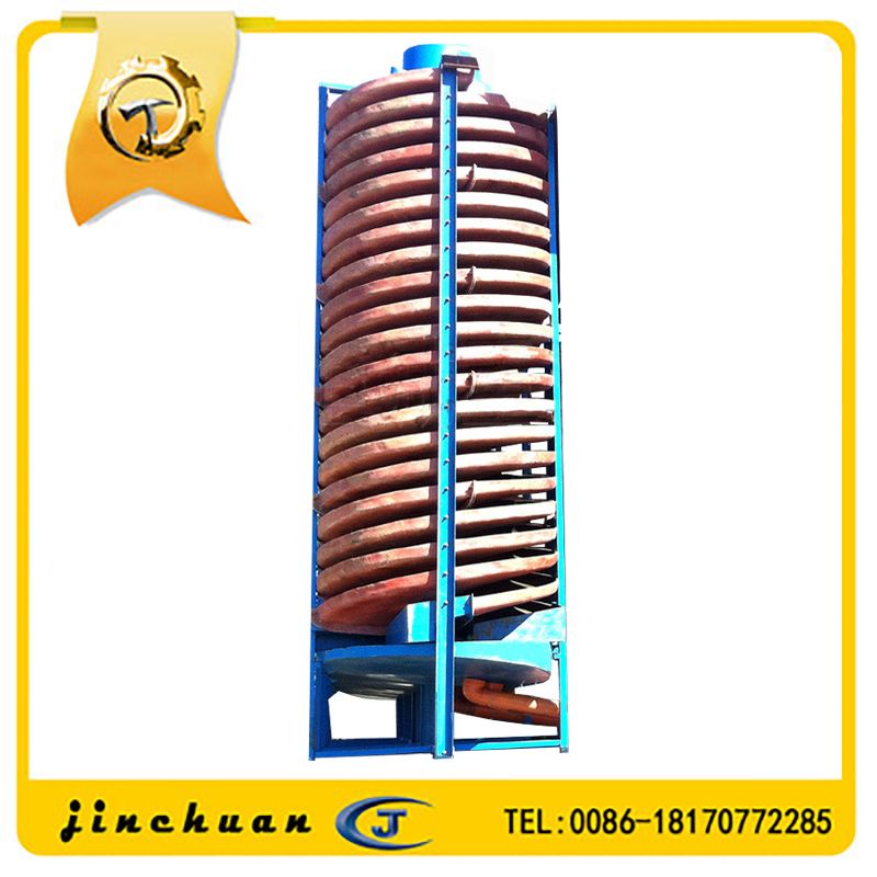 Mining machinery fibergrass spiral chute for ore for alse