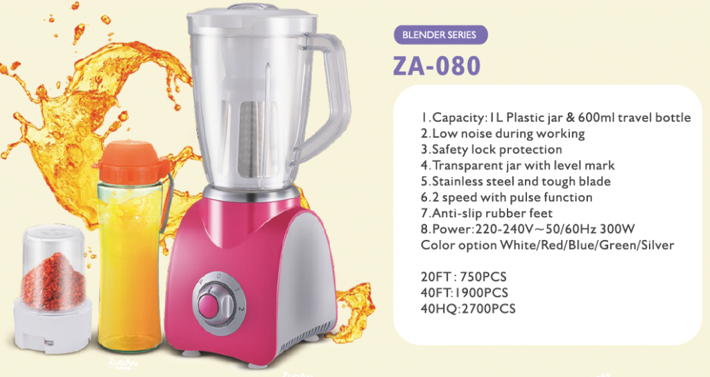 Free sample! Fruit Blender/ with overheat protection YES