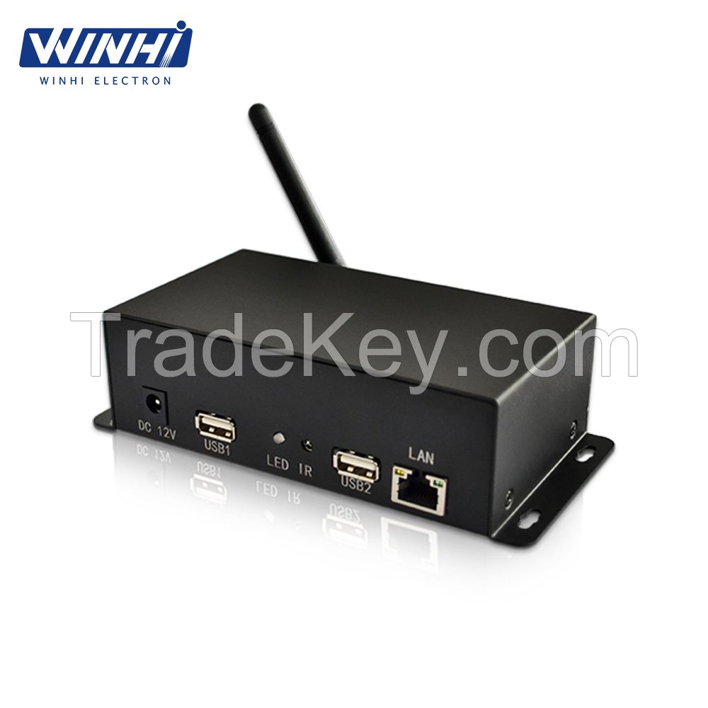 CMS built-in WIFI module network media player