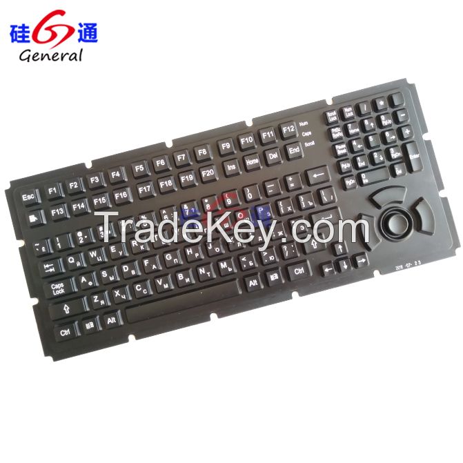 Silicone rubber keyboards 