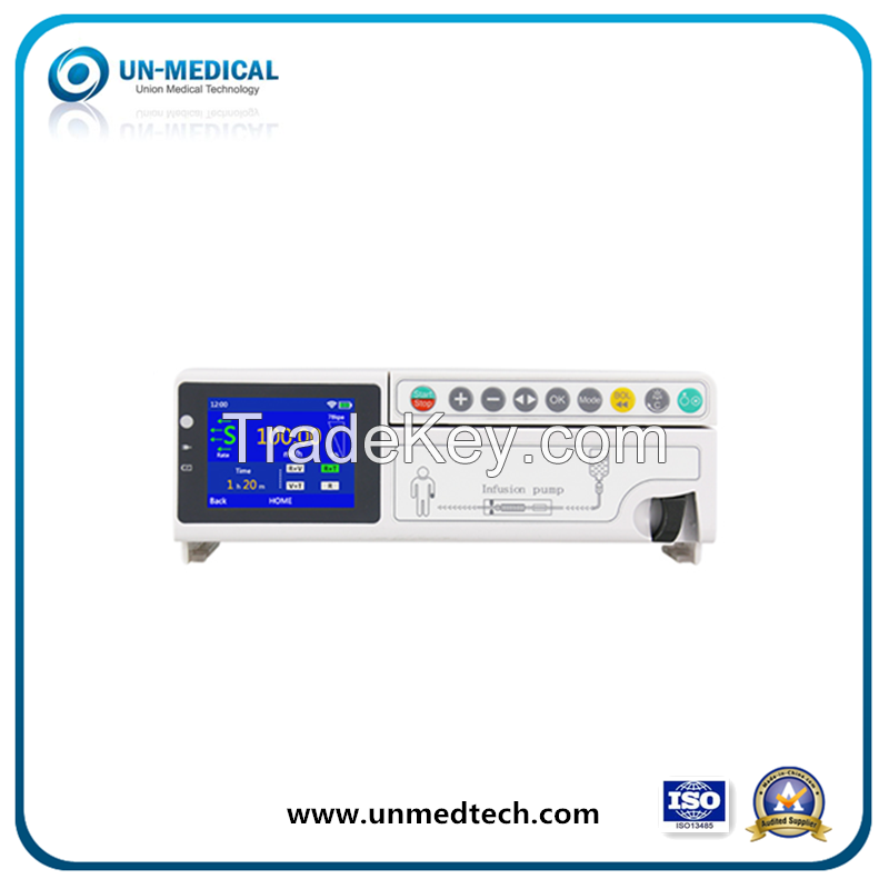 Wuhan Union Medical Smart Unm20 Infusion/Syringe/Feeding Pump with WiFi