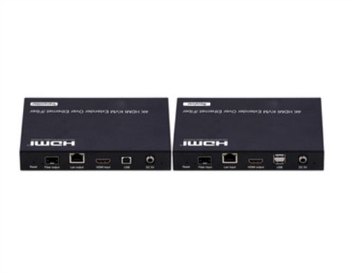 4K Low latency KVM HDMI Extender over IP/Fiber,With RS232,Remote,LED