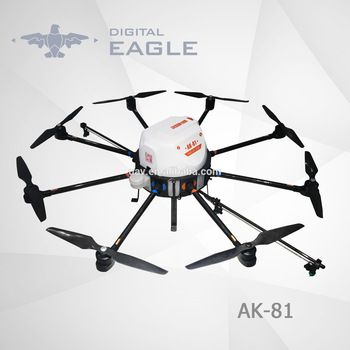 15L Agricultural UAV drone Pesticide Sprayer Helicopter AK81