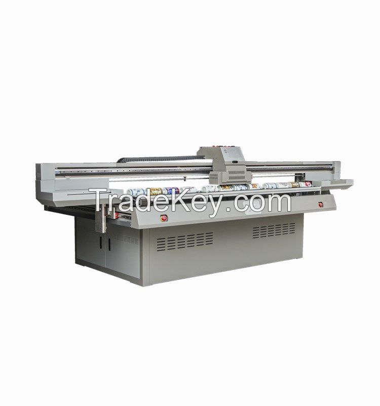 2513 Ad Industry large format uv flatbed printing machine for cylinder digital uv printer