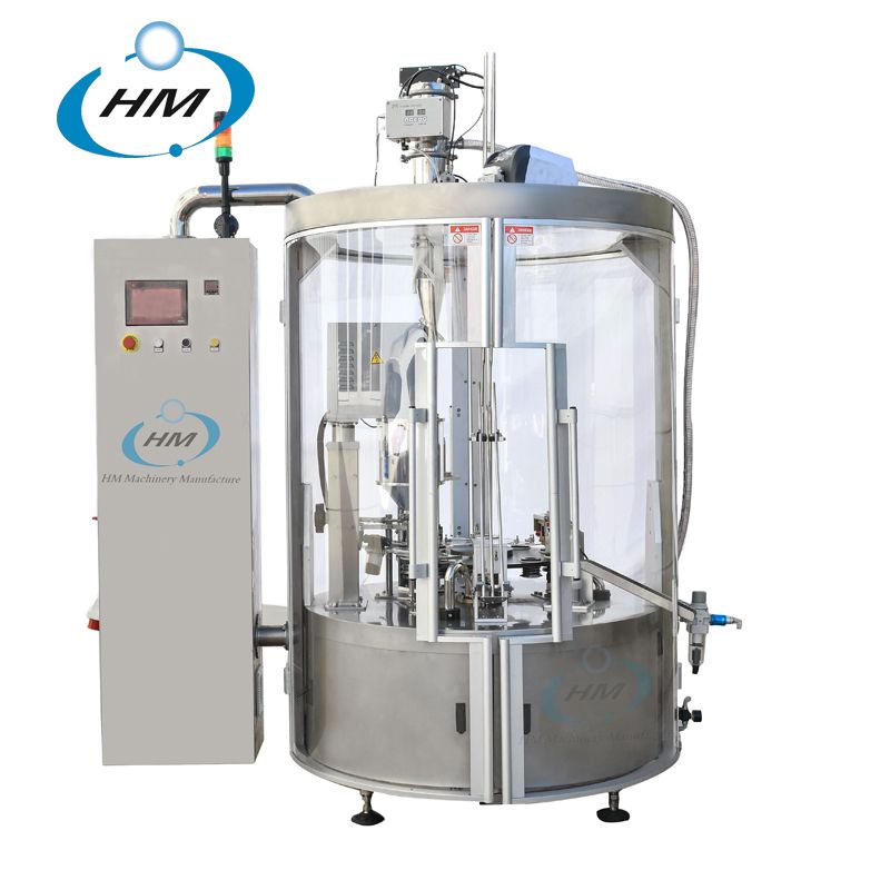 HSP-1N Rotary Latest Version Coffee Filling Sealing Machine