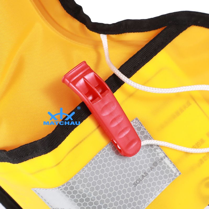 Single Air Chamber Inflatable Life Jacket (manual+automatic)