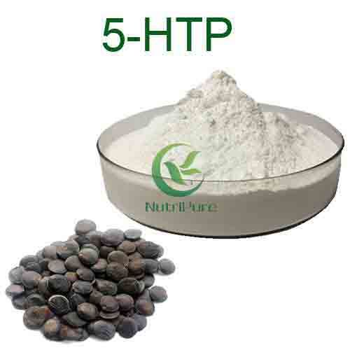 100% Pure 98% griffonia simplicifolia seed extract 5 htp/5-htp cas:56-69-9