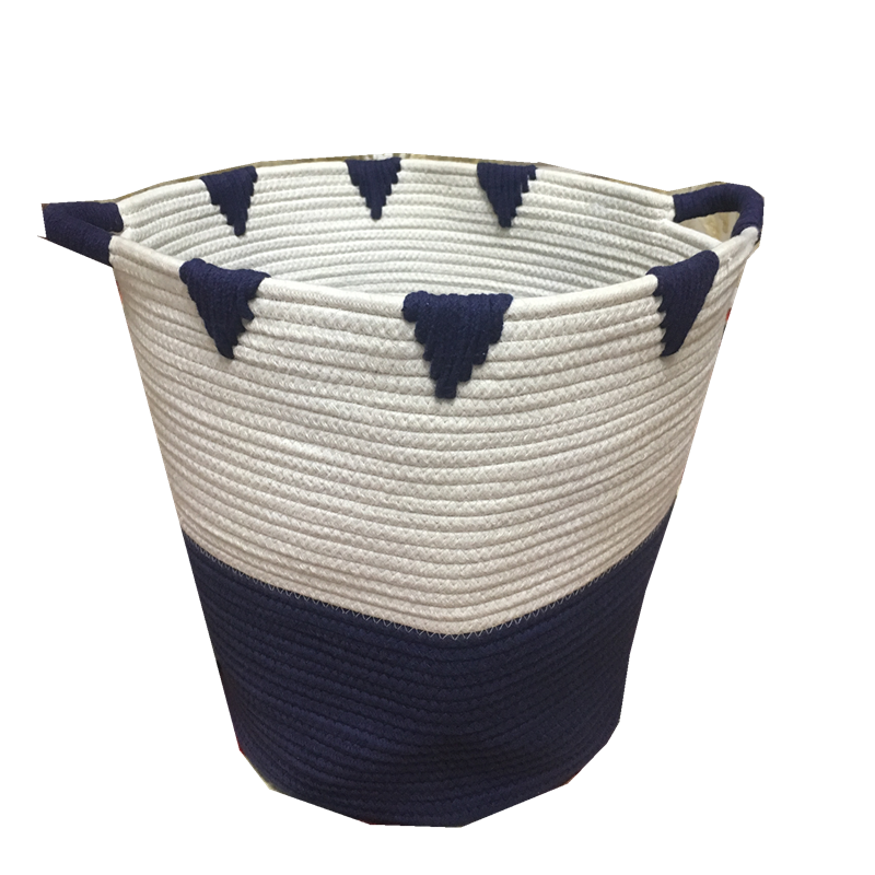 Cotton Rope Laundry Basket