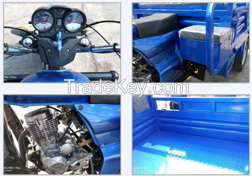 150cc Motorized Cargo Tricycle/three Wheel Motorized Cargo Rickshaw/hot Sale In Africa