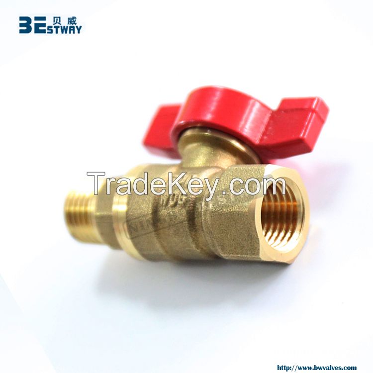 lead free food grade brass ball valve with T handle