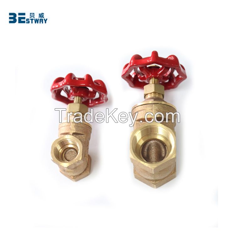 High end new product brass stem bronze gate valve