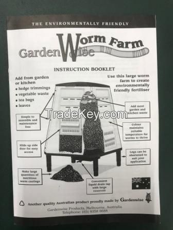 New Unboxed GardenOz 210lt Worm Farm 
