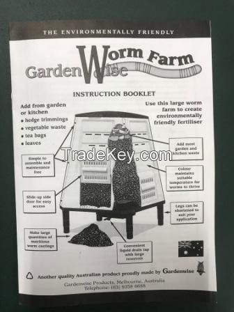 New Unboxed GardenOz 210lt Worm Farm