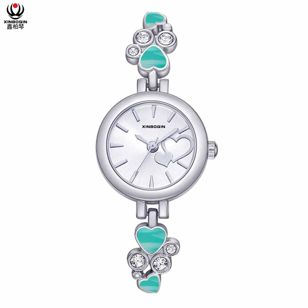 XINBOQIN Supplier Custom Latest Design For Ladies Luxury Top Brand 3Atm Water Resistant Stainless Steel Acetate Watch