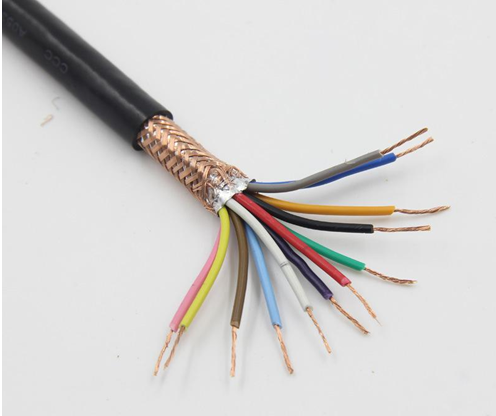 PVC insulated shielded wire