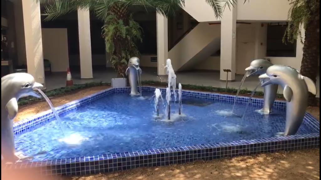 water fountain music fountain garden decoration