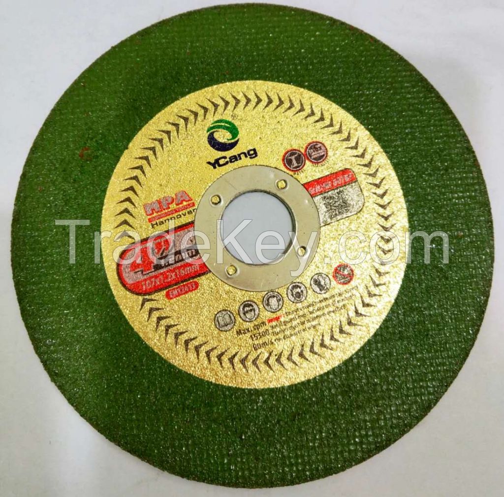 107*1*16 Double color resin cutting wheel