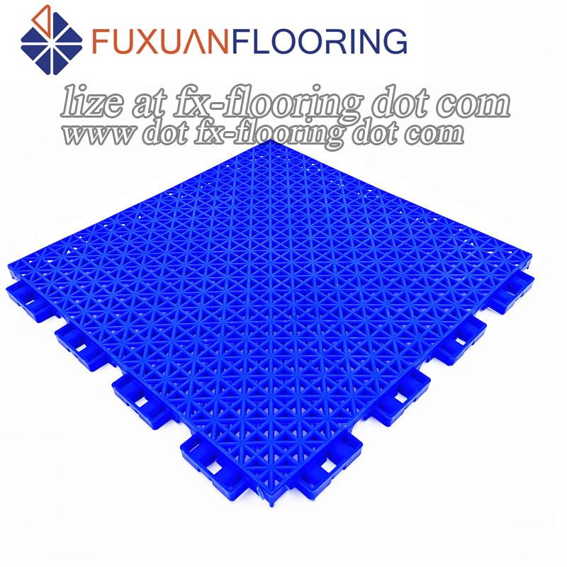 outdoor indoor pp interlocking badminton court flooring