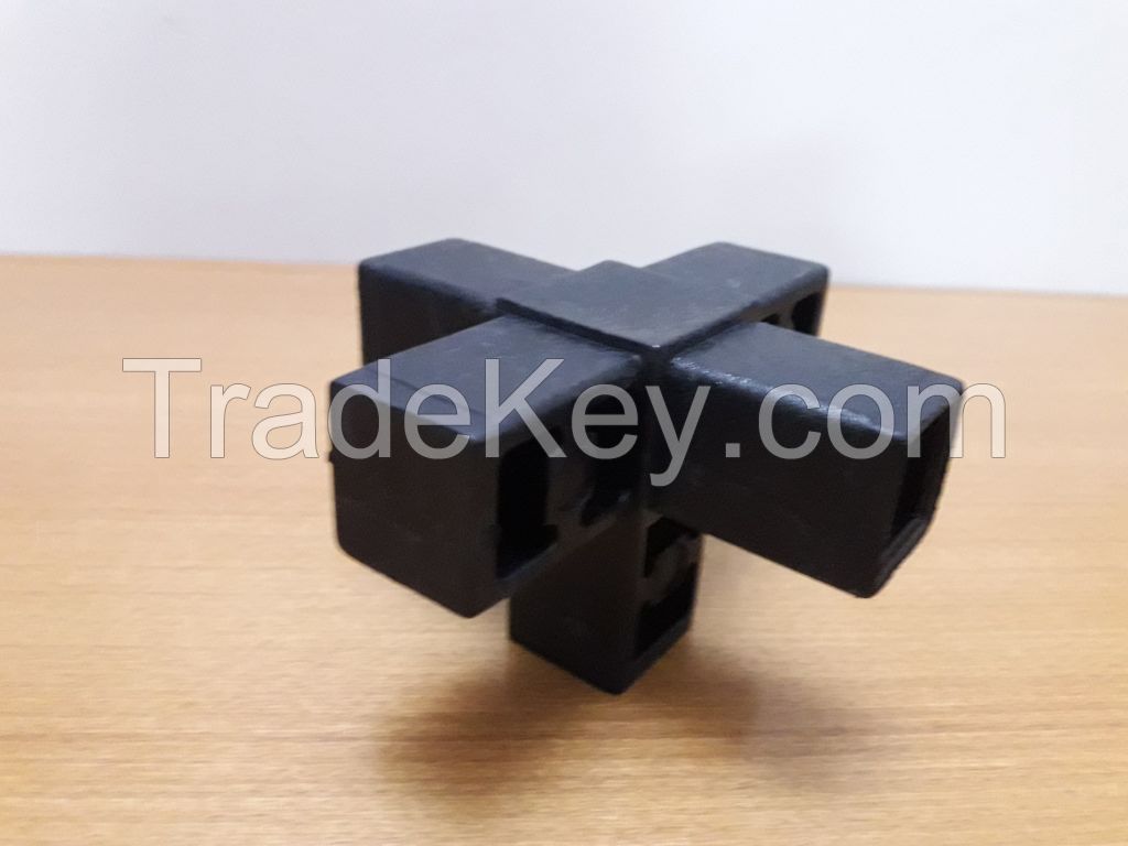 Square Pipe Nylon Connector