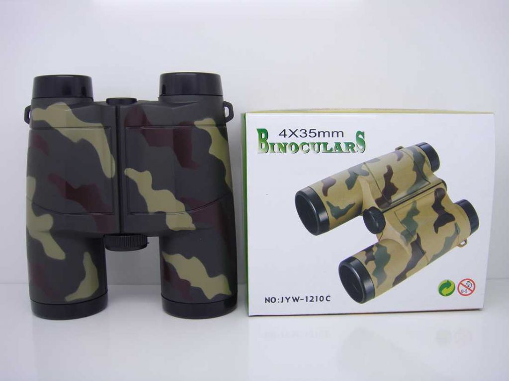 Plastic Folding Toy Binoculars for Kids / Small Portable Kids Telescope