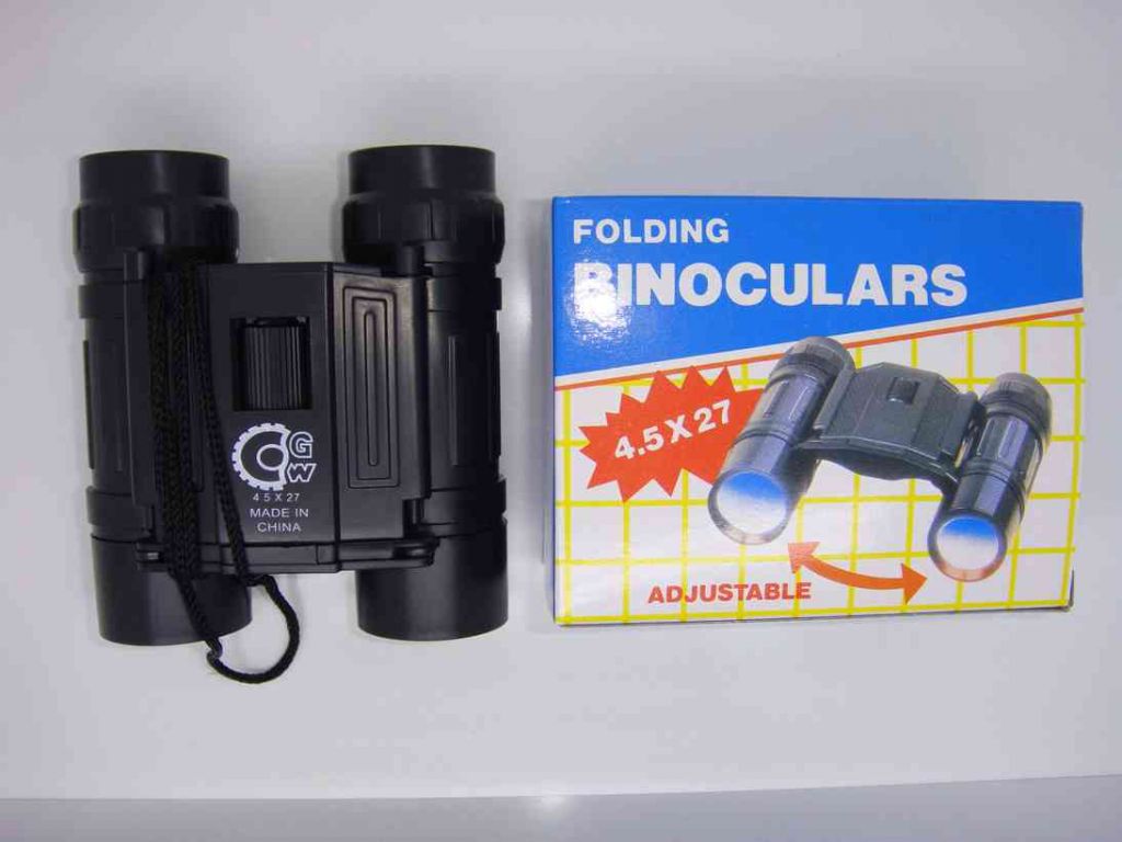 Plastic Folding Toy Binoculars for Kids / Small Portable Kids Telescope