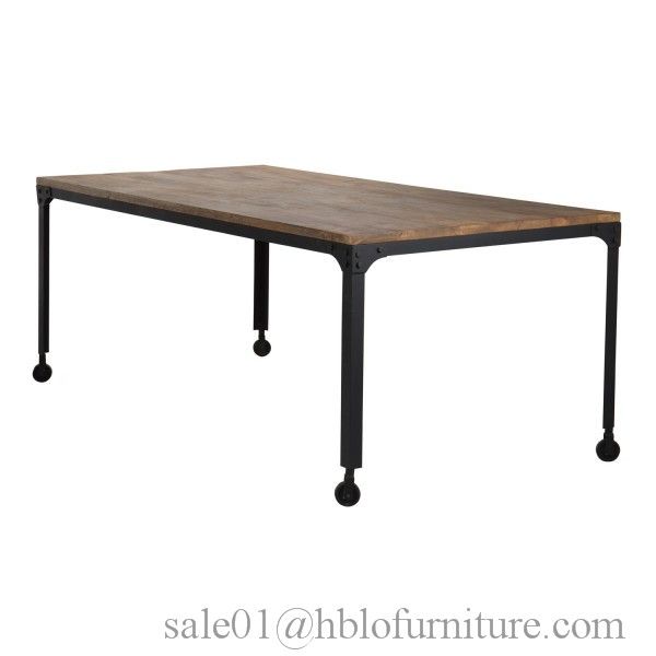 MDF table, fast food square kitchen restaurant plastic wood modern dining table set