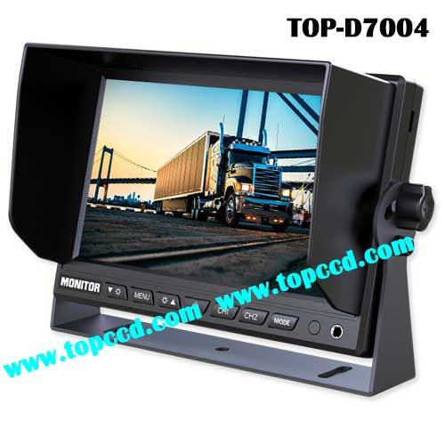 Truck Bus 7 Inch Car Parking Monitor For Rear Obversation From Topccd (top-d7004)