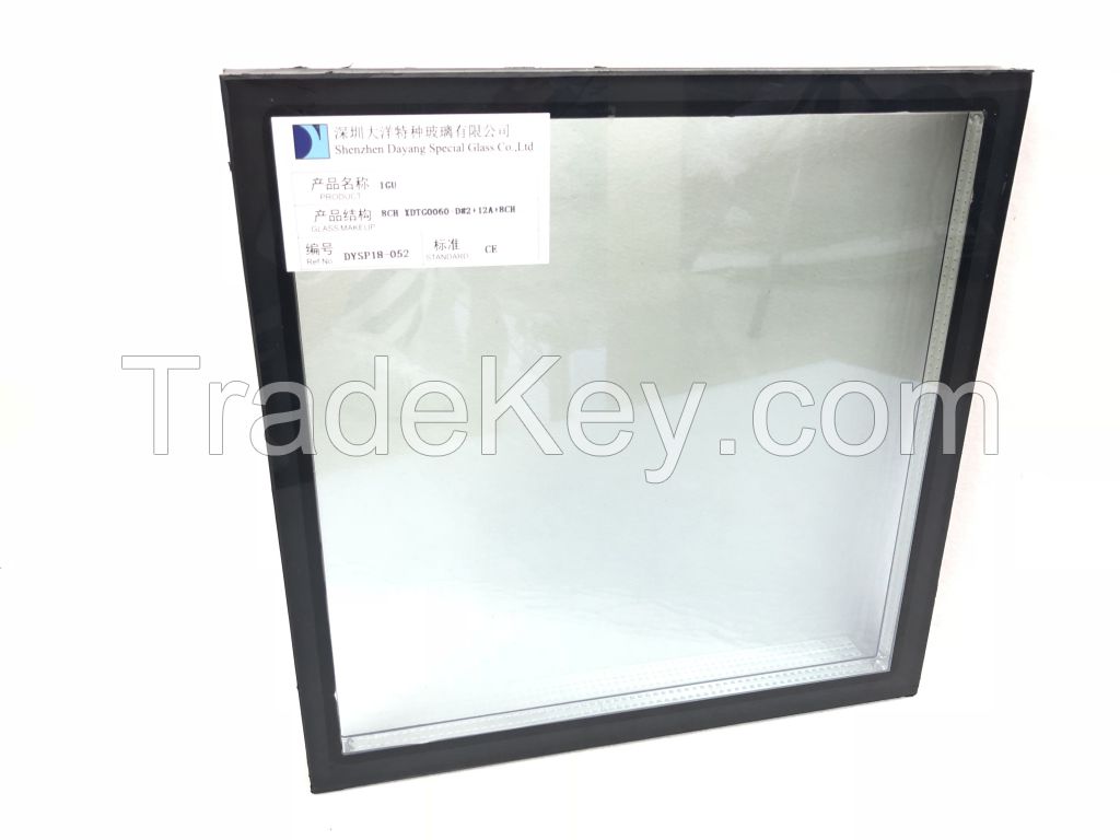 Best price tempered insulated low-e glass panels