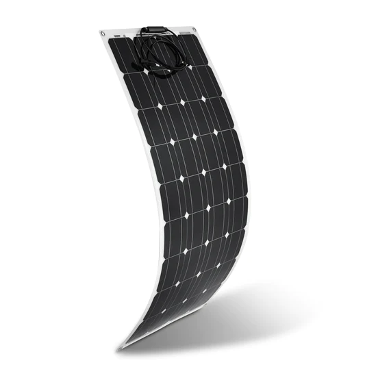 120W 21V Factory Produced High Efficiency Flexible Solar Panels With High Salt Water Resistance