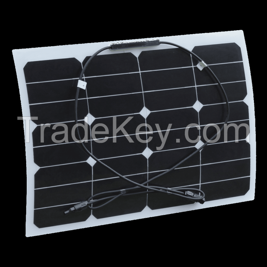 High Efficient 33v Solar Panel 350W Mono Flexible Solar Panel For RV boat and roof