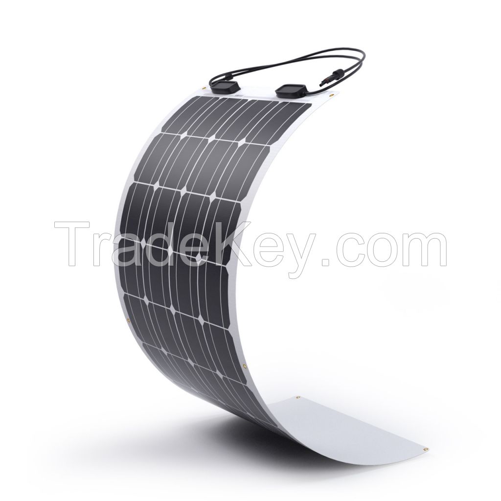 Eco-worthy Good Price 430W 42V High Efficiency Mono Flexible Solar Panels With Portable Material