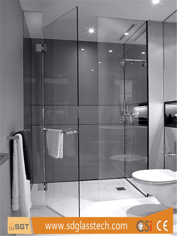 10mm Clear Toughened Shower Enclosure Glass