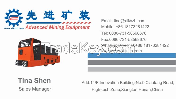 2.5 Tons  Mining Narrow Gauge Electric Locomotive  for Sale, High Quality Battery Locomotive With Good Price